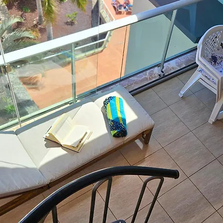 Sunny Ocean View With Large Rooftop Terrace & Pool Golf Del Sur 81 M2 *