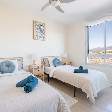 Sunny Ocean View With Large Rooftop Terrace & Pool Golf Del Sur 81 M2 * サンミゲル・デ・アボナ