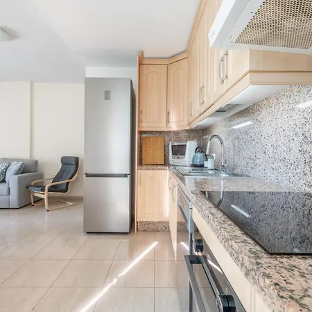 Sunny Ocean View With Large Rooftop Terrace & Pool Golf Del Sur 81 M2