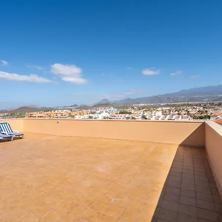 Sunny Ocean View With Large Rooftop Terrace & Pool Golf Del Sur 81 M2 * サンミゲル・デ・アボナ