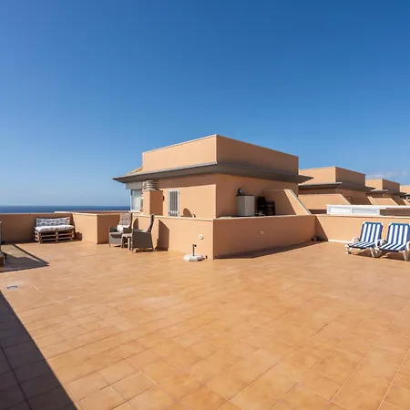 Sunny Ocean View With Large Rooftop Terrace & Pool Golf Del Sur 81 M2 *