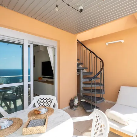 Sunny Ocean View With Large Rooftop Terrace & Pool Golf Del Sur 81 M2 Apartamento San Miguel de Abona