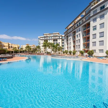 Apartment Sunny Ocean View With Large Rooftop Terrace & Pool Golf Del Sur 81 M2 San Miguel de Abona