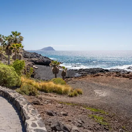 Sunny Ocean View With Large Rooftop Terrace & Pool Golf Del Sur 81 M2 Apartment