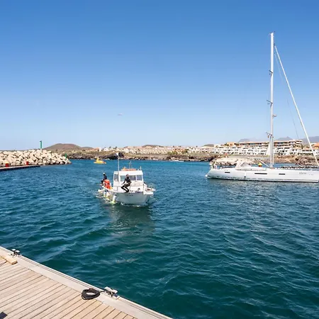 Sunny Ocean View With Large Rooftop Terrace & Pool Golf Del Sur 81 M2