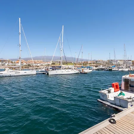 Sunny Ocean View With Large Rooftop Terrace & Pool Golf Del Sur 81 M2 Apartamento *